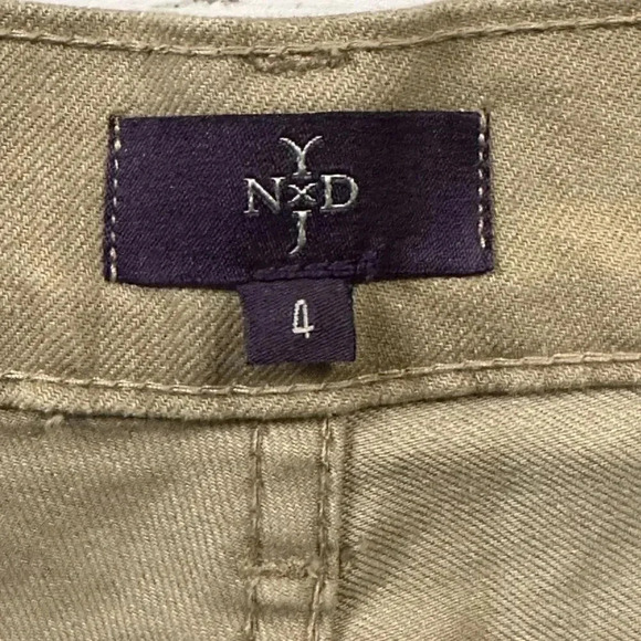 NYDJ Edna Cropped Tan Jeans - Picture 4 of 6